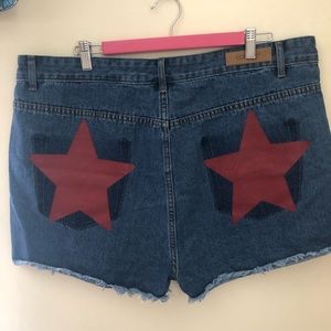 ⭐️Star booty cutoffs ⭐️